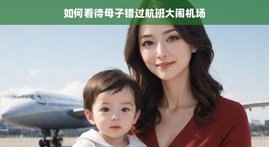 如何看待母子错过航班大闹机场
母子错过航班引发小插曲,我们该如何看待机场的这一幕?