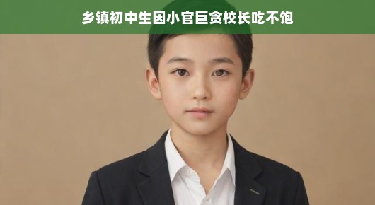 轻松语境下的沉重话题,乡镇初中生因小官巨贪校长吃不饱
小巨贪校长背后的乡镇初中生困境 轻松语境下的沉重话题,乡镇初中生因小官巨贪校长吃不饱
小巨贪校长背后的乡镇初中生困境