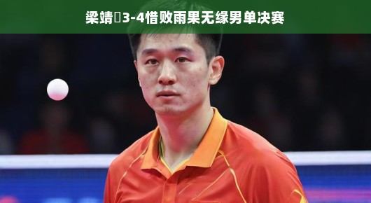 梁靖崑憾失男单决赛，一场与雨果的惜败对决