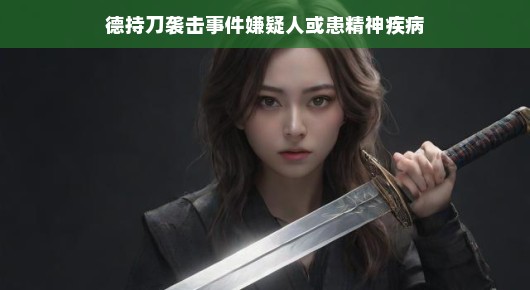 轻松看待，德持刀袭击事件嫌疑人可能患有精神疾病
德持刀袭击事件新焦点，嫌疑人的精神健康状况引人关注