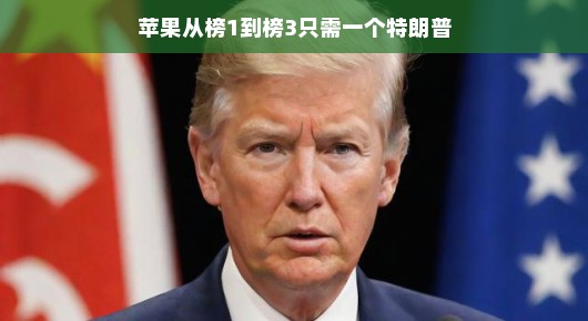 苹果从榜1到榜3，特朗普效应的背后故事
