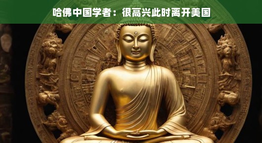 哈佛中国学者智慧归来，离开美国，未来充满欣喜与期待。