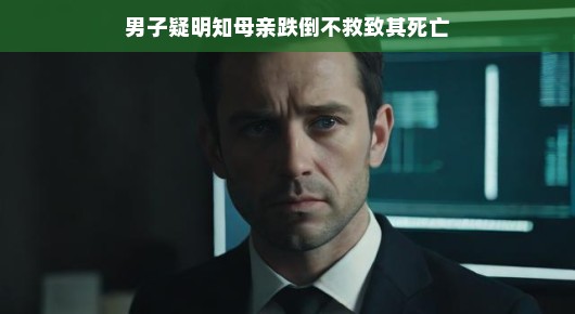 悲剧背后的反思,男子疑明知母亲跌倒不救致其死亡