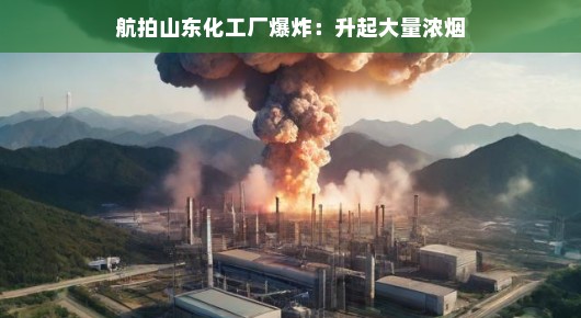 航拍视角下的山东化工厂爆炸,浓烟升腾背后的真相