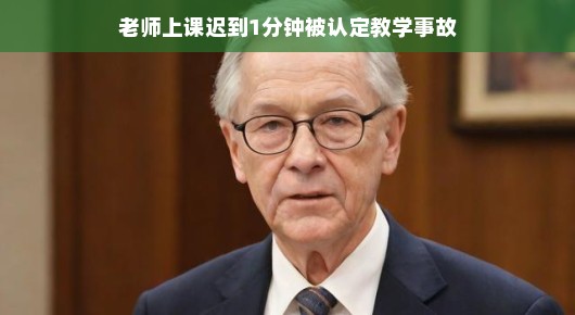 老师上课迟到一分钟,教学事故还是小插曲?
