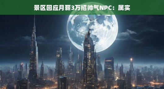 景区回应月薪三万招帅气NPC,属实!探秘高薪背后的故事