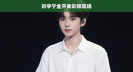 刘宇宁全开麦彩排现场，一场音乐的盛宴
刘宇宁全开麦彩排现场—音乐的魔力与激情四溢