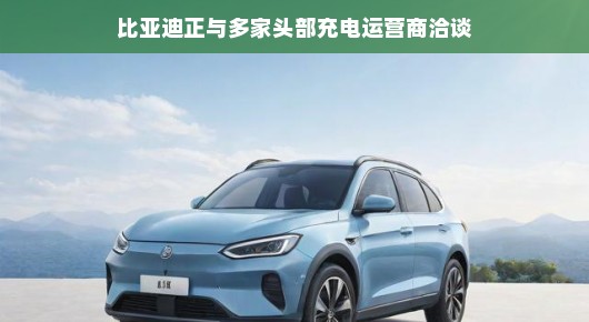 轻松解读比亚迪与头部充电运营商的洽谈进展
比亚迪蓄势待发，与多家头部充电运营商洽谈合作新动向