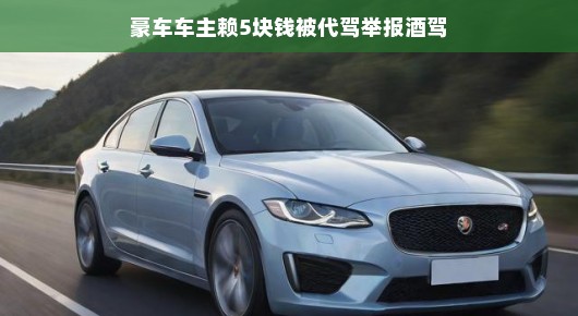 豪车车主赖五元引发酒驾风波,代驾举报背后的故事
