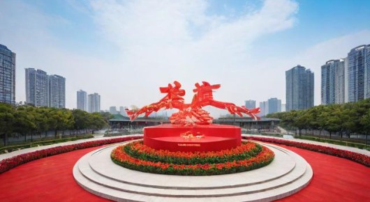 昆山成立30周年：泓澜文化盛装献礼，昆山73周年庆典会场布置全揭秘