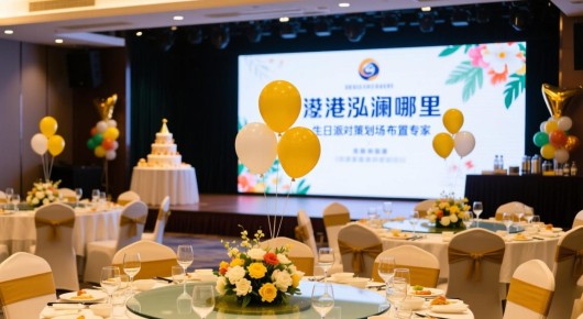 张家港哪里适合办生日宴：张家港泓澜文化，生日派对策划与场地布置专家