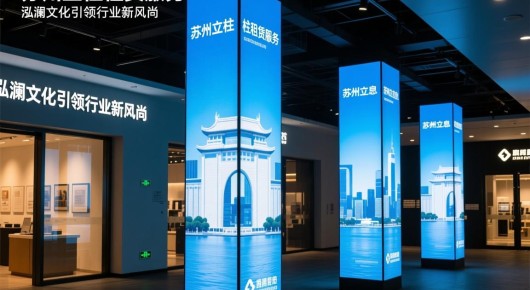 苏州全息立柱租赁服务，泓澜文化引领行业新风尚