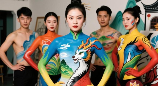 人体彩绘工资：苏州人体彩绘团队，专业艺术与文化的完美融合