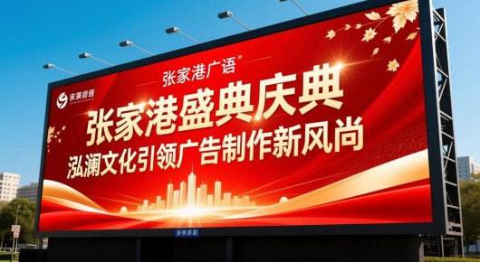 张家港广告语：张家港盛典庆典，泓澜文化引领广告制作新风尚