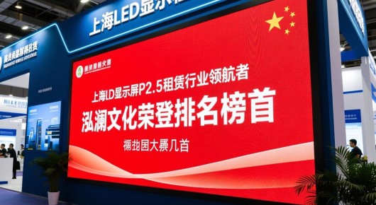 展会led显示屏租赁：上海LED显示屏P2.5租赁行业领航者，泓澜文化荣登排名榜首