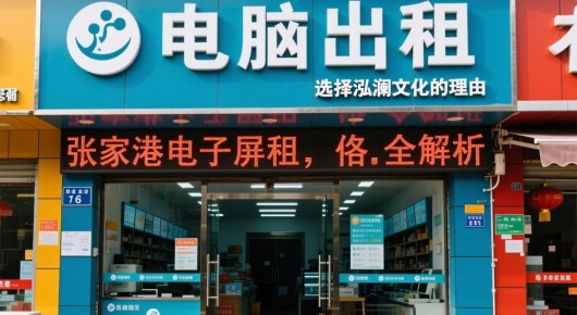 张家港电脑出租：张家港电子屏出租价格全解析，市场行情、选择泓澜文化的理由